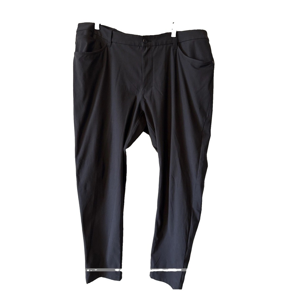 Lululemon ABC Slim-Fit Trouser 30" Warpstreme Black Size 42 Men's Pant